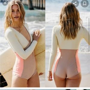 Free people take a plunge surf body swimsuit XS